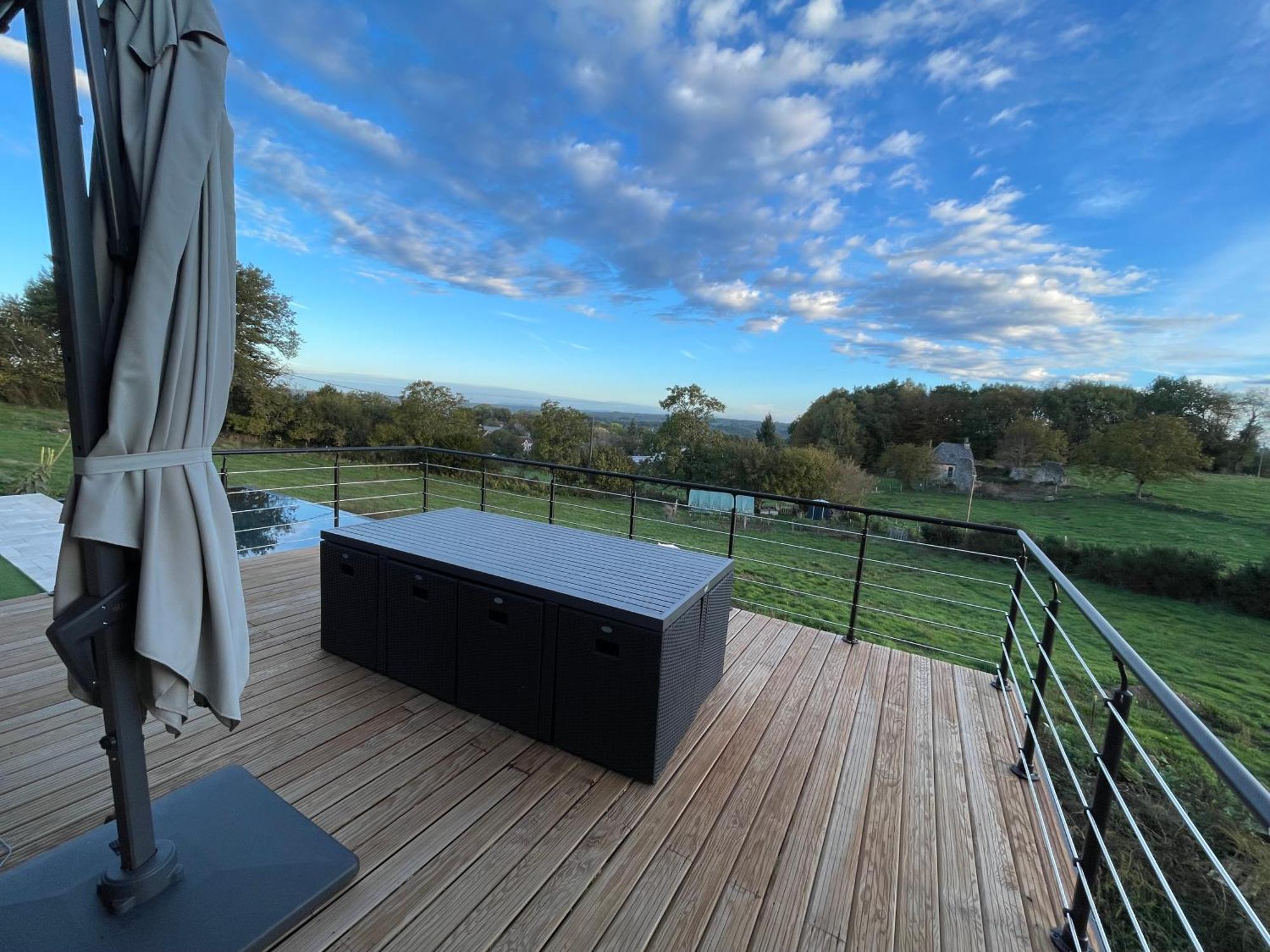 HautefageAncienne Grange Renovee En Xaintrie别墅 外观 照片