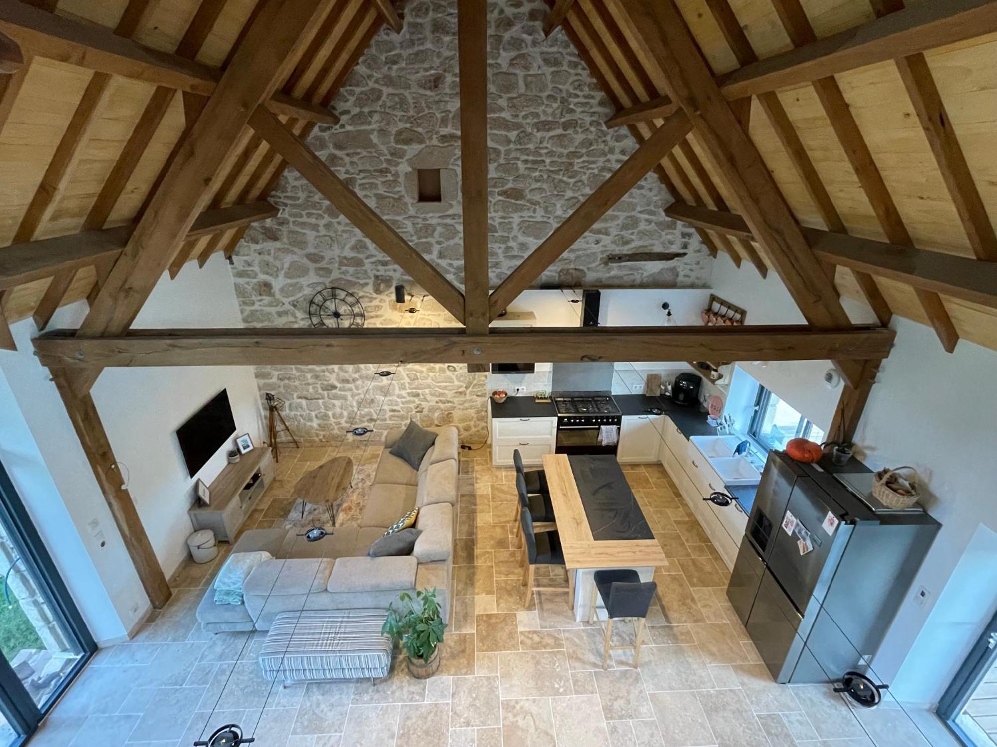 HautefageAncienne Grange Renovee En Xaintrie别墅 外观 照片
